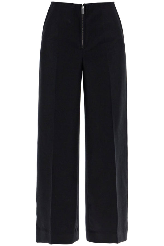 Toteme Toteme zip-front wide trousers