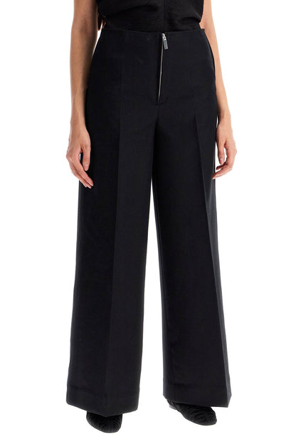 Toteme Toteme zip-front wide trousers