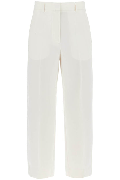 Toteme Toteme cropped wool blend trousers