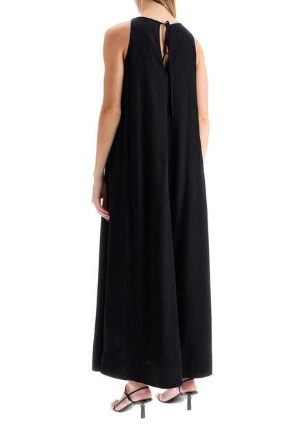 Toteme Toteme maxi dress with t-strap belt