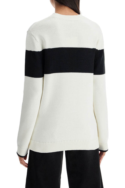 Toteme Toteme crewneck pullover with contrasting band