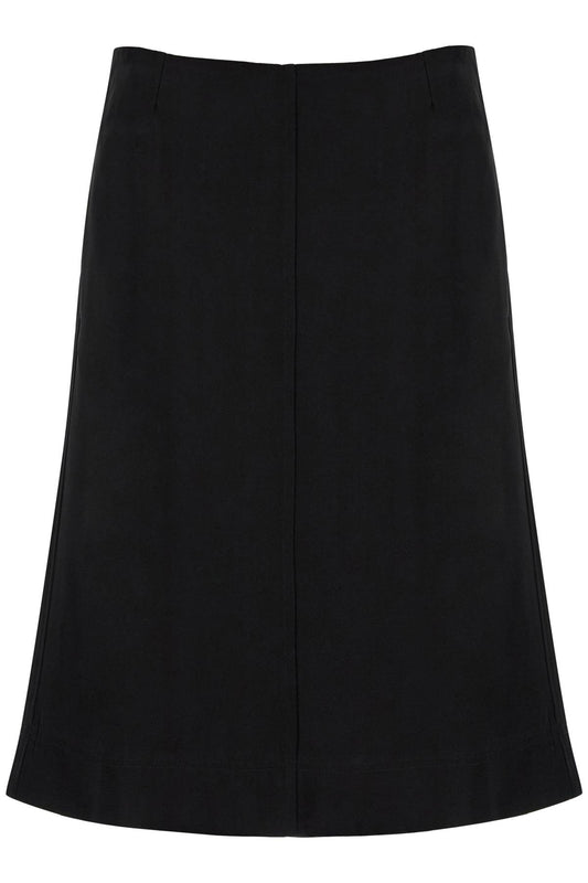 Toteme satin panel skirt with eight panels