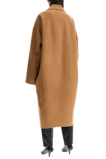 Toteme Toteme wool blend cocoon coat with