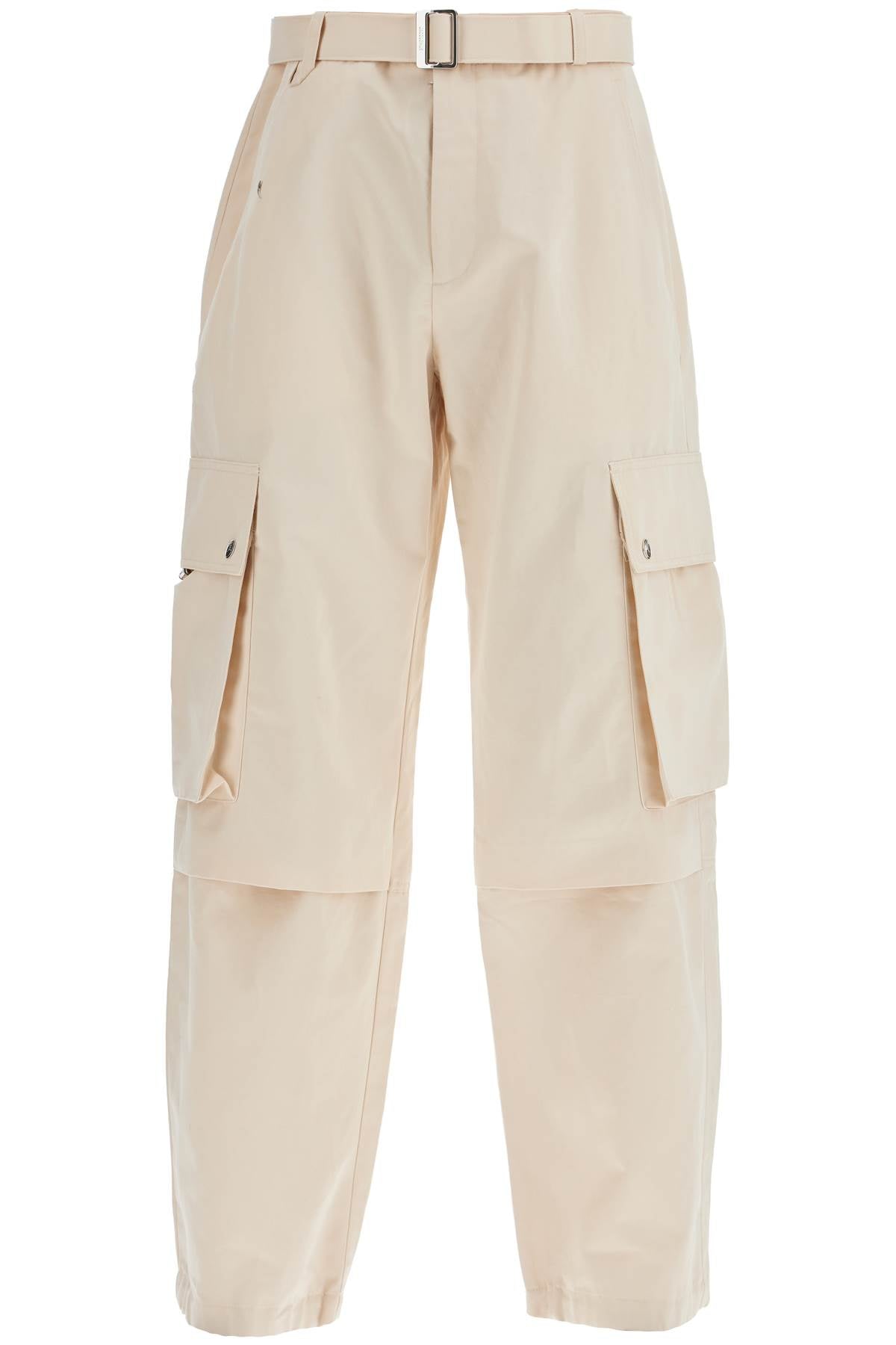 Jacquemus Jacquemus cargo gabardine trousers in eight