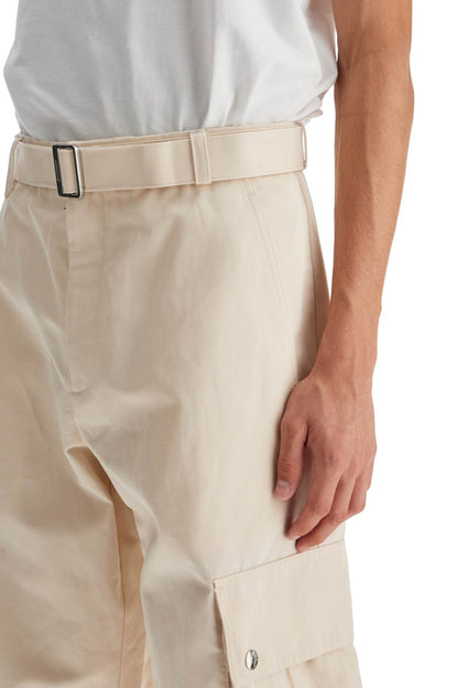 Jacquemus Jacquemus cargo gabardine trousers in eight