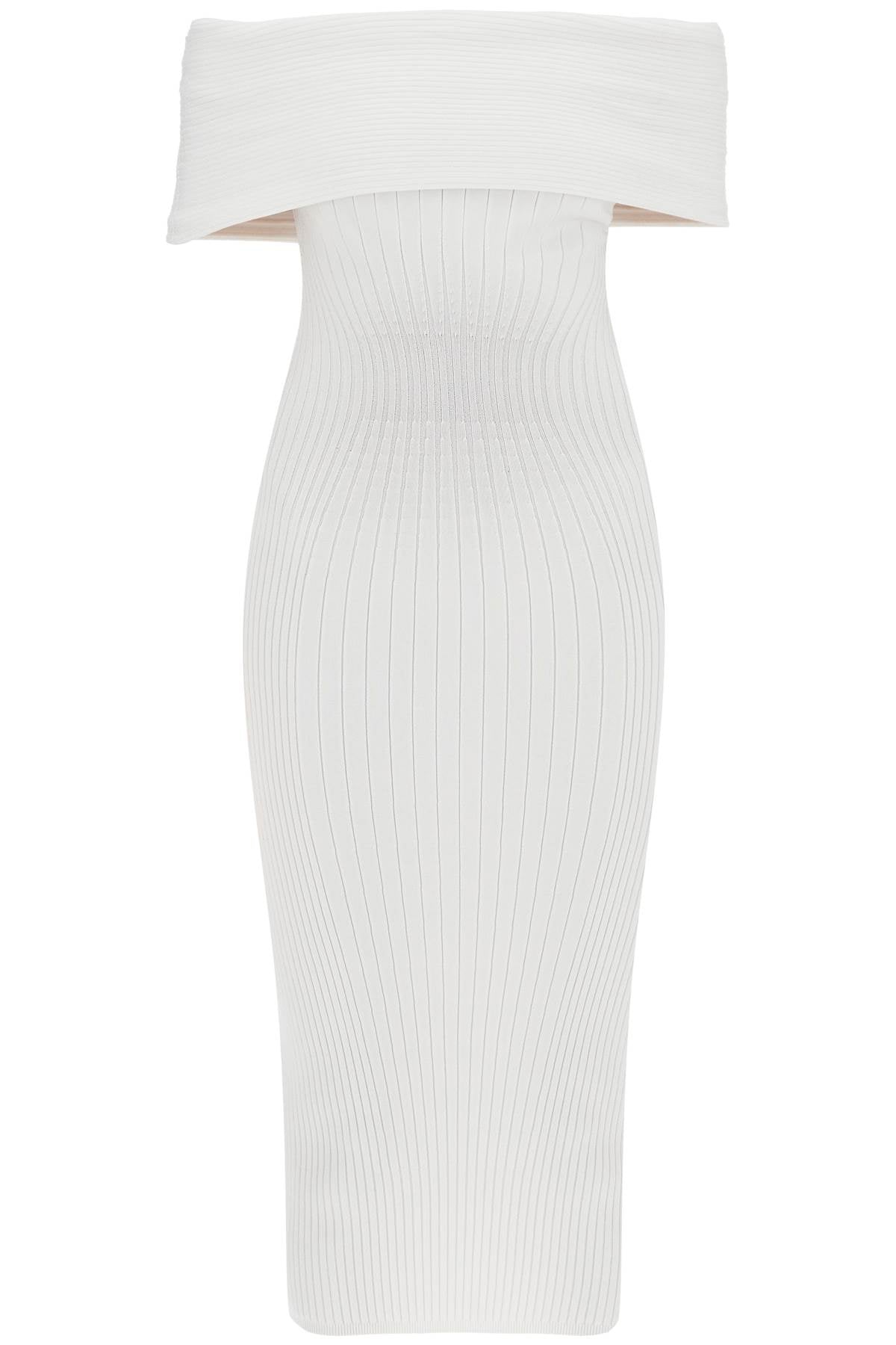 Mugler Mugler off-shoulder midi