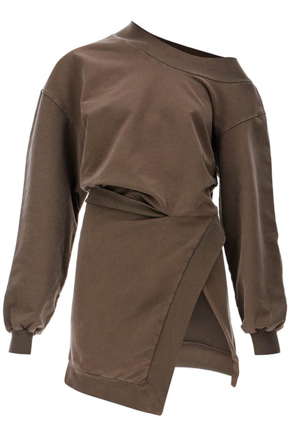 The Attico The Attico lightweight fleece mini dress