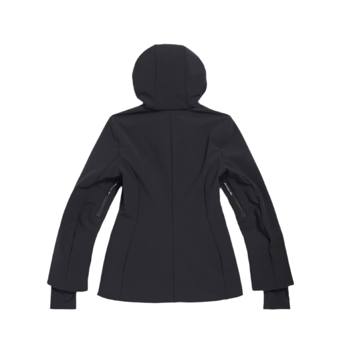 BALENCIAGA ICON SKI HOURGLASS PARKA IN BLACK