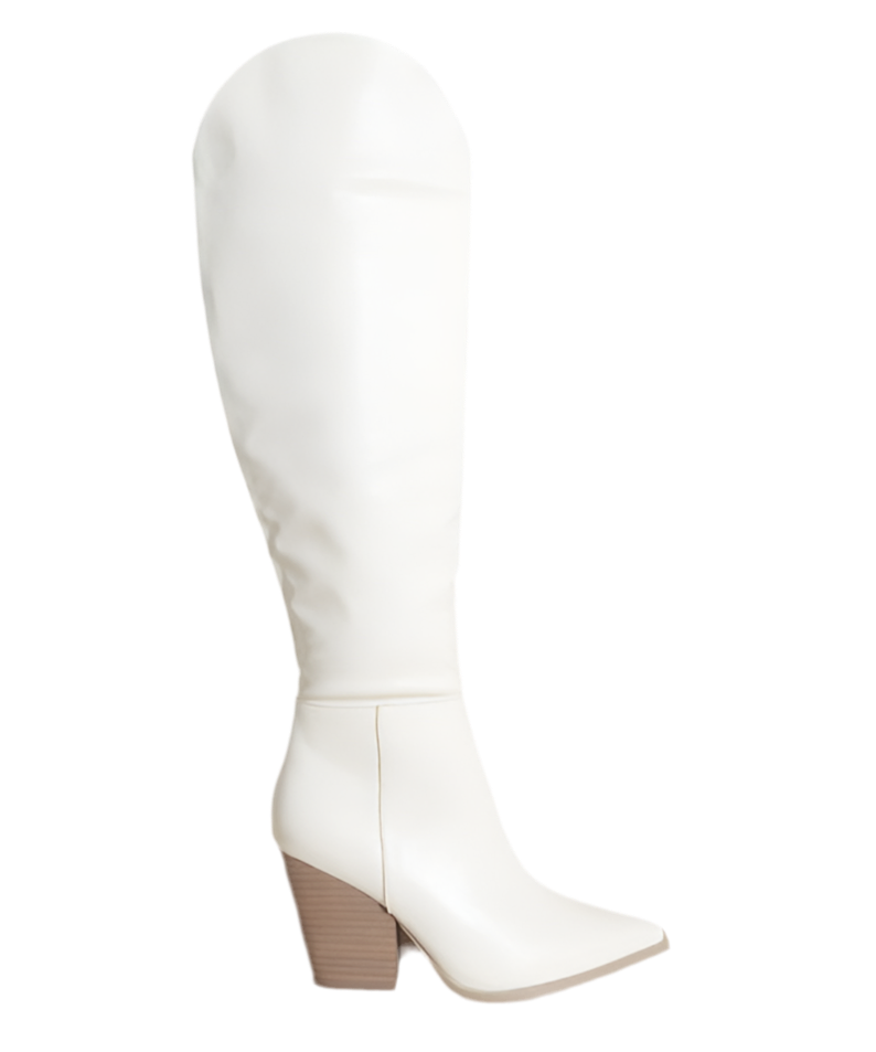 “KLARA” Knee-High Western Boots