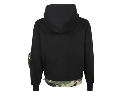 DOLCE & GABBANA Black Hooded Sweatshirt