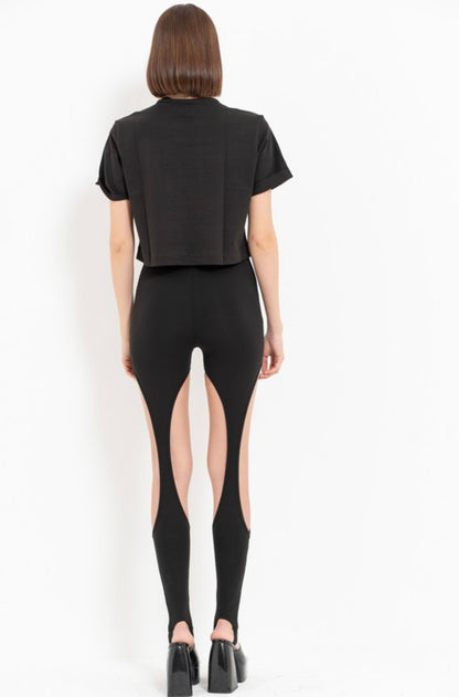 “MELROSE” CUT OUT LEGGINGS