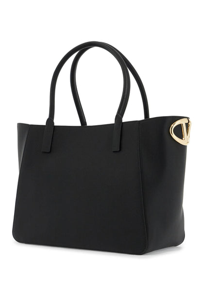 Valentino Garavani Valentino Garavani nappa calfskin vlogo side tote bag