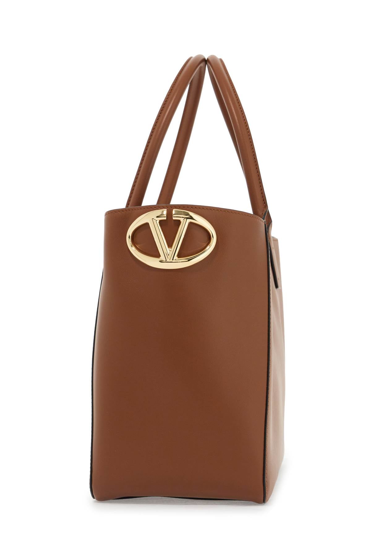 Valentino Garavani Valentino Garavani nappa calfskin vlogo side tote bag