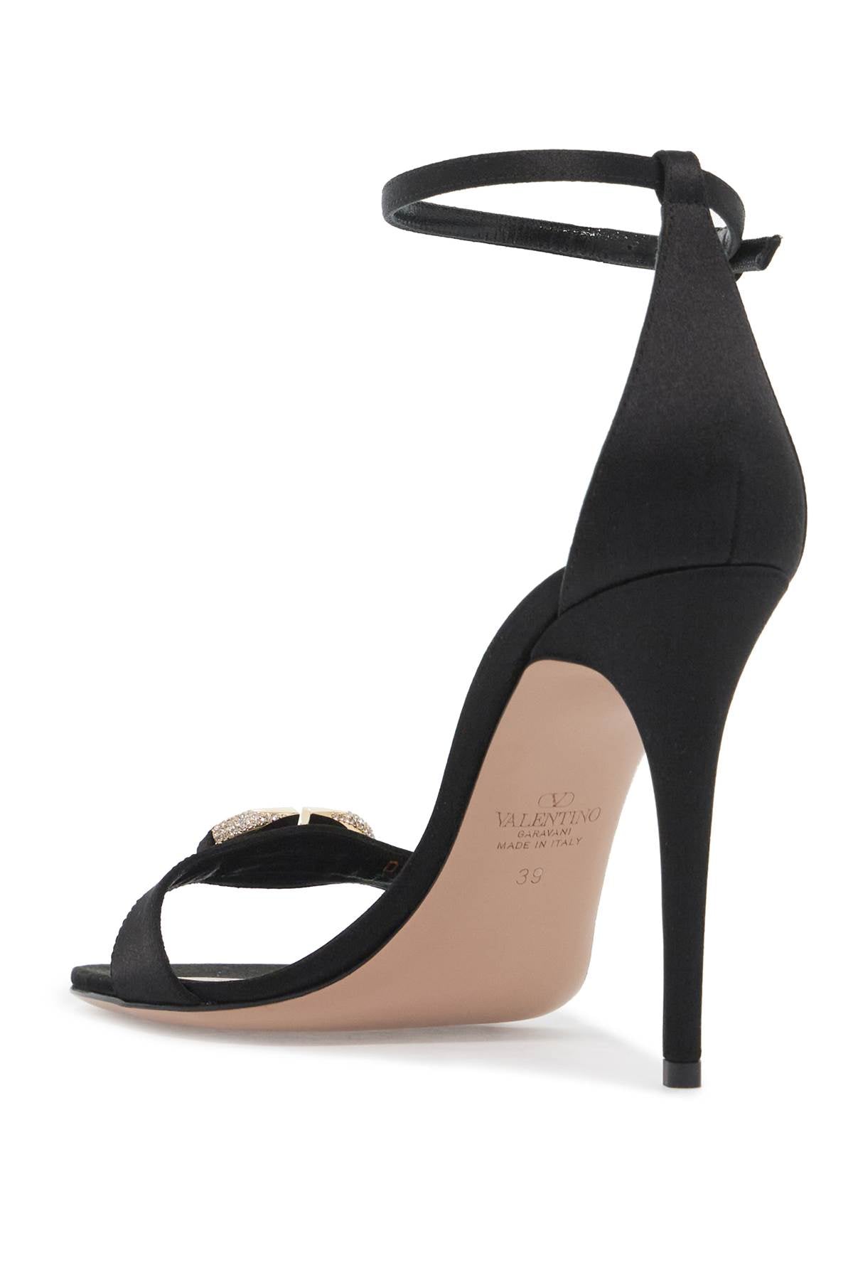 Valentino Garavani Valentino Garavani vlogo signature satin sandals