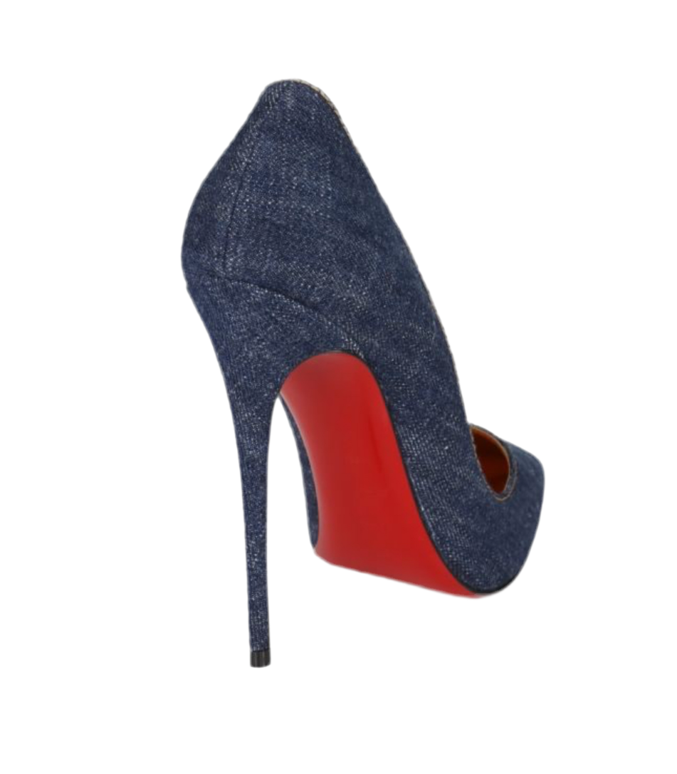 CHRISTIAN LOUBOUTIN
So Kate 120 Denim Pumps