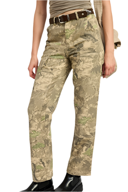 “ANNIE” CAMO CARGO PANTS