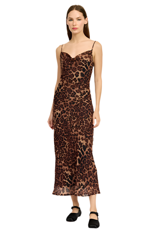 “MAXINE” SPAGHETTI STRAP MAXI DRESS