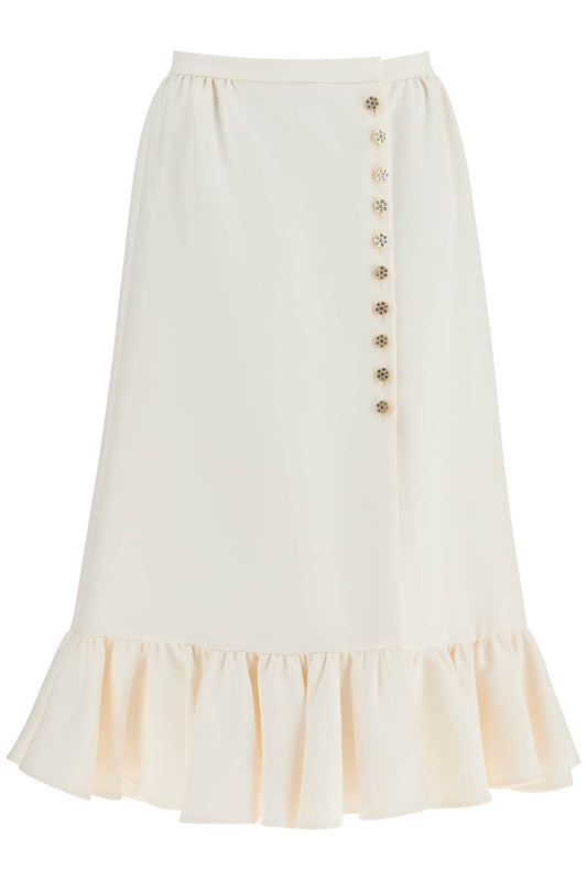 Valentino Garavani crepe couture skirt