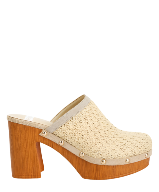 “JAYDEN” Platform Clogs