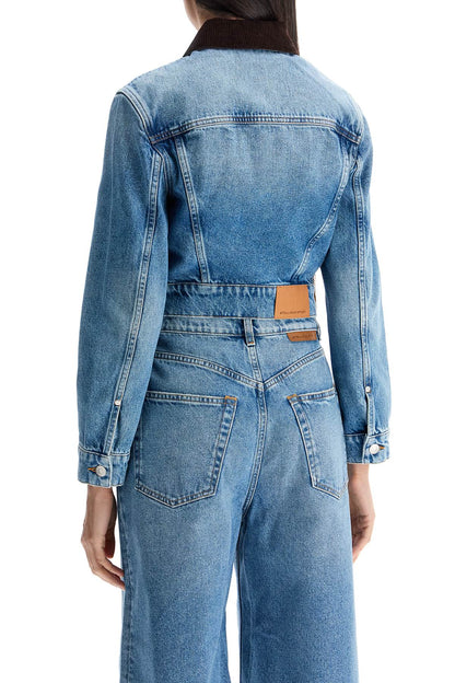 Stella McCartney Stella McCartney cropped denim jacket for women