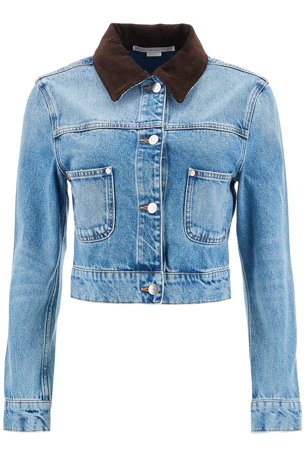 Stella McCartney Stella McCartney cropped denim jacket for women