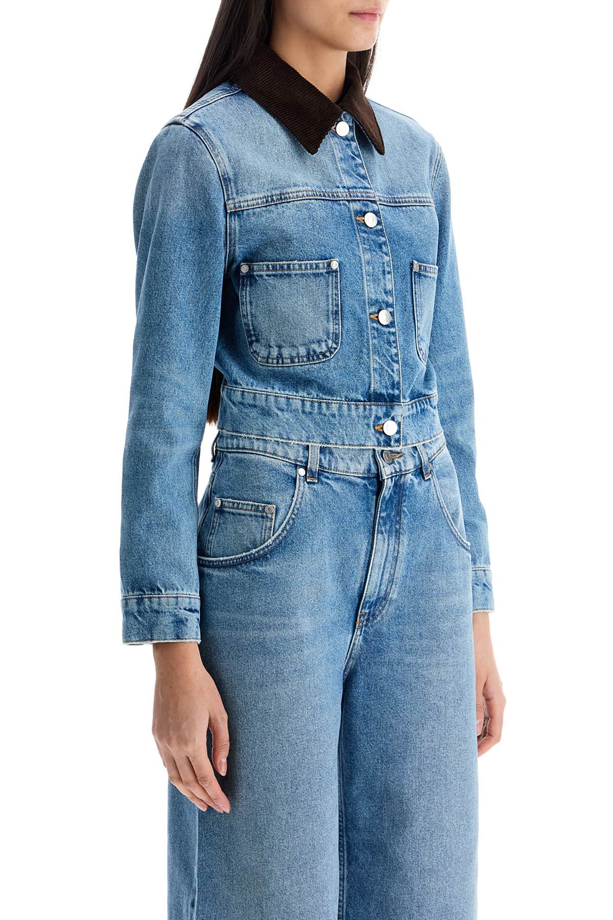 Stella McCartney Stella McCartney cropped denim jacket for women