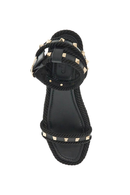 Valentino Garavani Valentino Garavani rockstud flatform sand