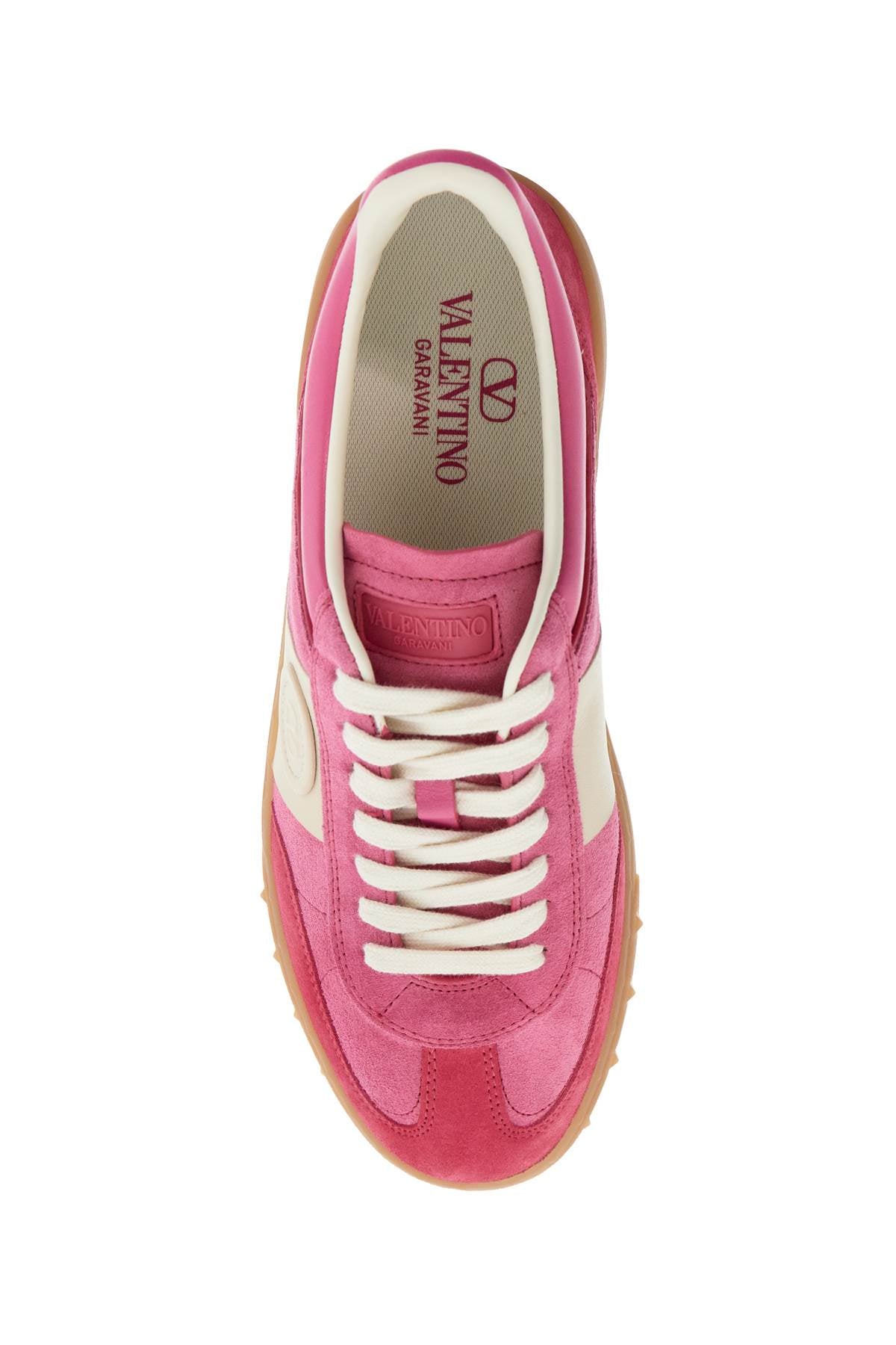 Valentino Garavani Valentino Garavani velcro sneakers in cyclamen and pink