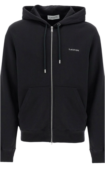 LANVIN
HOODED SWEATSHIRT WITH ZIPPER