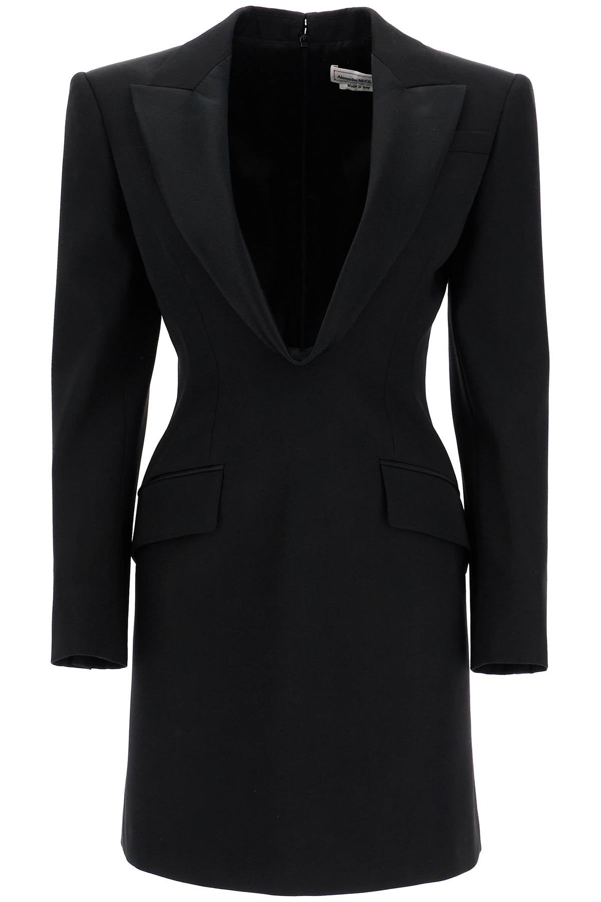 Alexander Mcqueen Alexander Mcqueen jacket-style mini dress