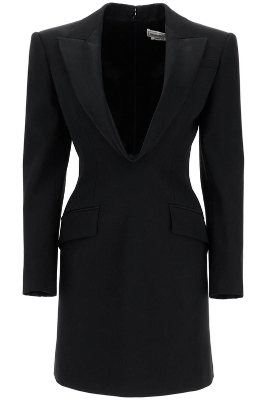 Alexander Mcqueen Alexander Mcqueen jacket-style mini dress