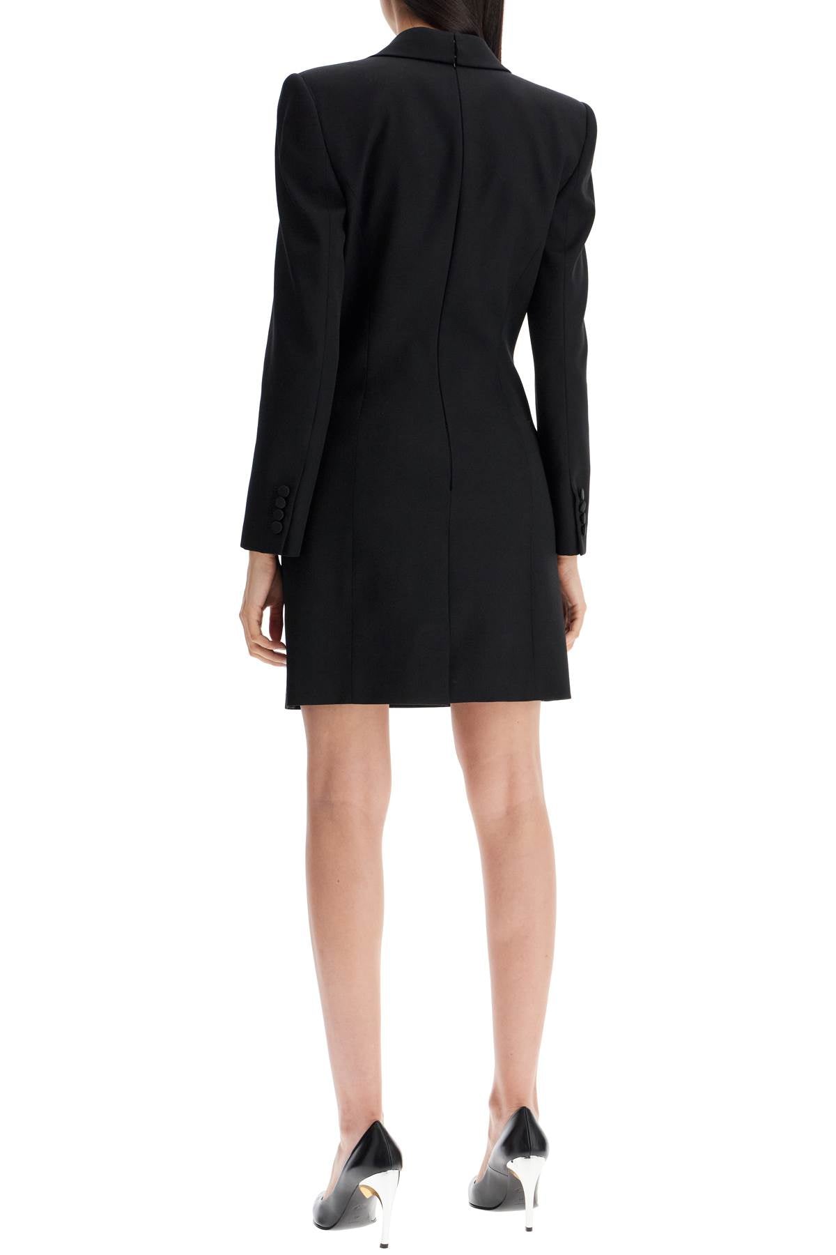 Alexander Mcqueen Alexander Mcqueen jacket-style mini dress