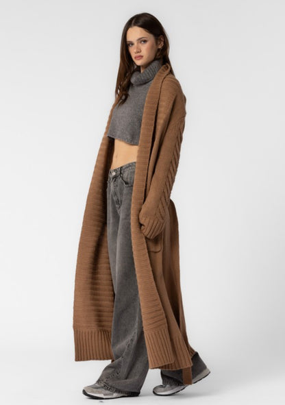 “EDEE” MAXI CARDIGAN