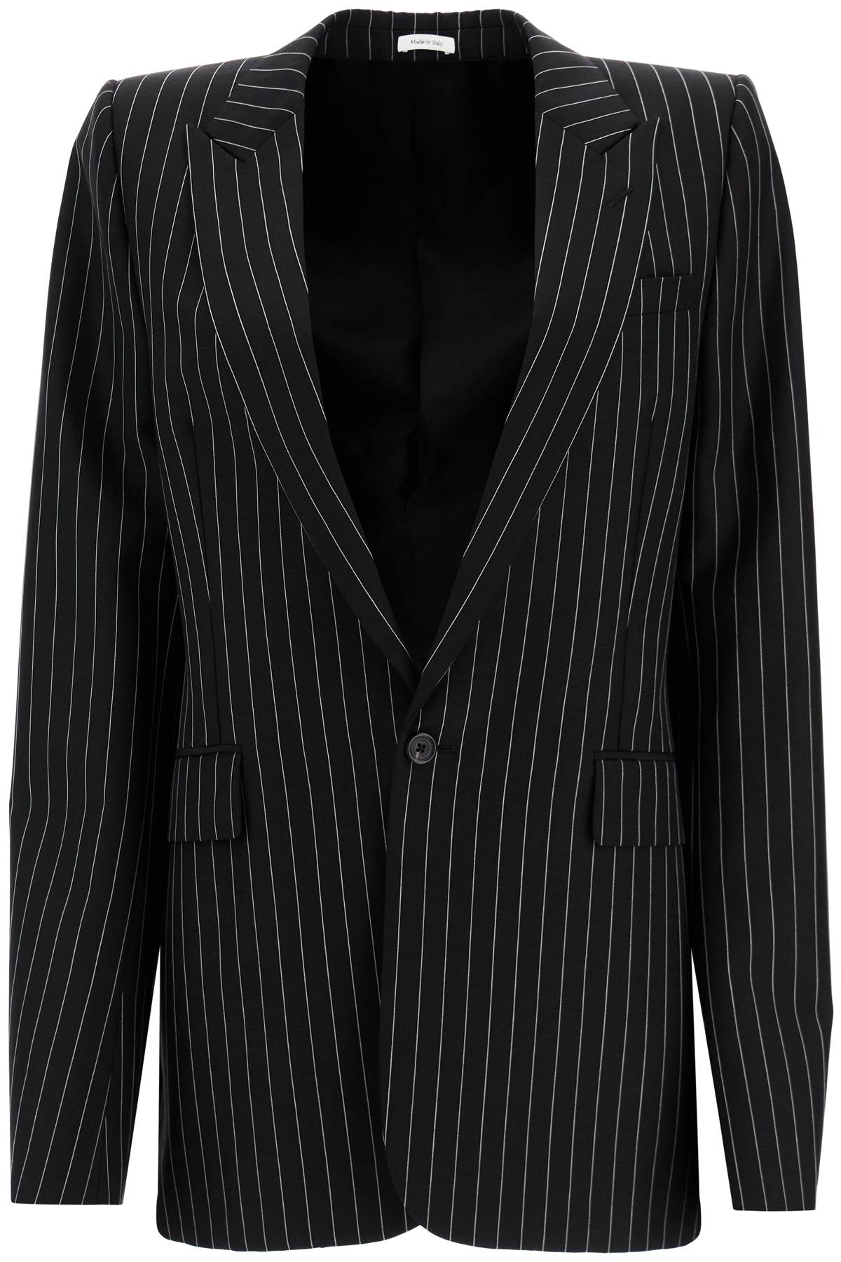 Alexander Mcqueen Alexander Mcqueen 'striped jacket with voluminous