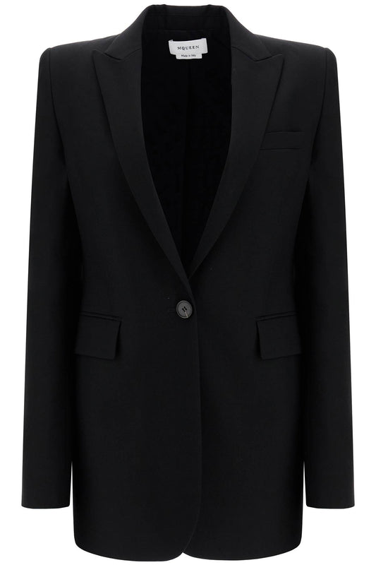 Alexander Mcqueen Alexander Mcqueen "gabardine jacket with chain