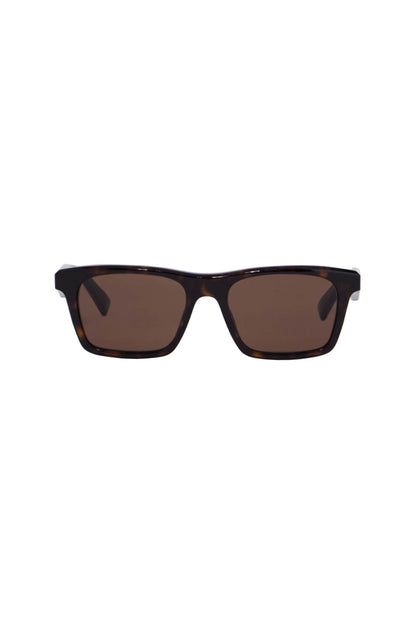 Alexander Mcqueen Alexander Mcqueen rectangular tortoiseshell sunglasses