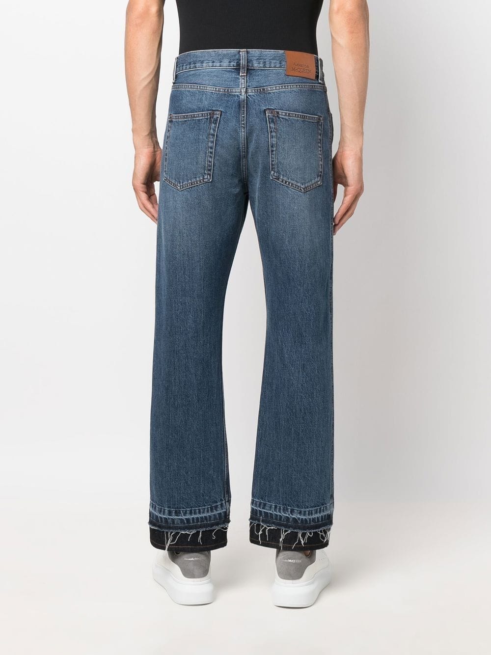 Alexander Mcqueen straight-leg cropped jeans