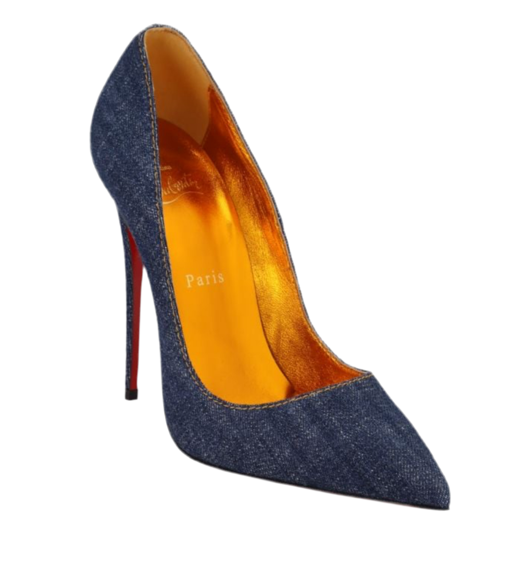 CHRISTIAN LOUBOUTIN
So Kate 120 Denim Pumps