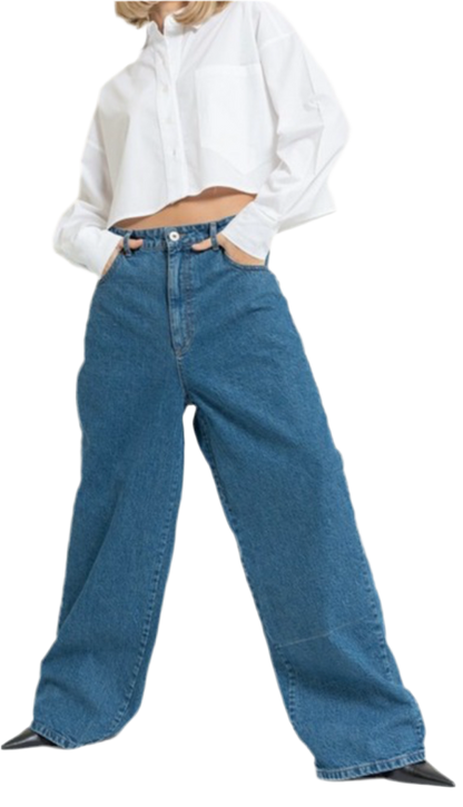 “EMIRA” WIDE LEG JEANS