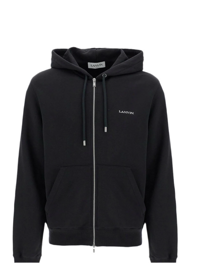 LANVIN
HOODED SWEATSHIRT WITH ZIPPER