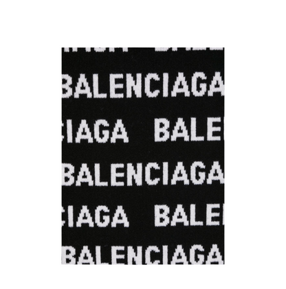 BALENCIAGA Bal Horizontal Scarf In Black