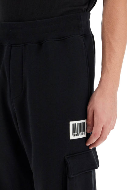 Moschino Moschino barcode jogging pants