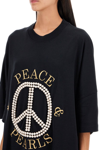 Moschino Moschino "peace & pearls t-shirt