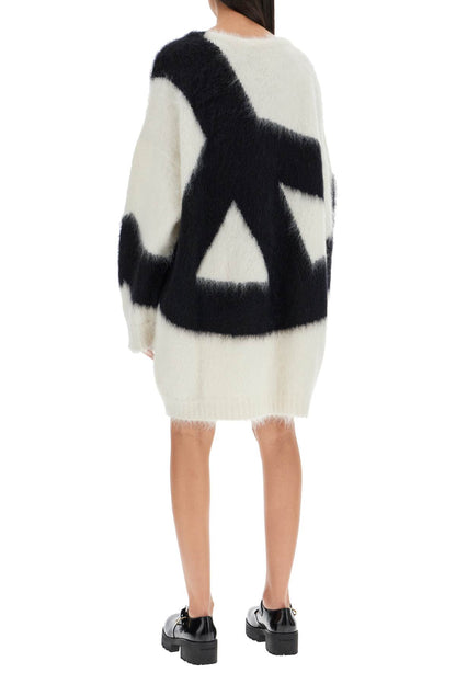 Moschino Moschino brushed knit dress