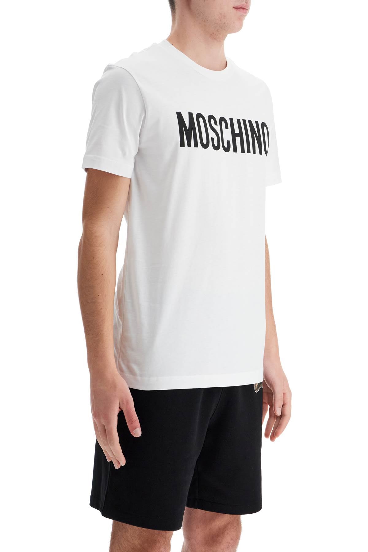 Moschino Moschino t-shirt with logo print