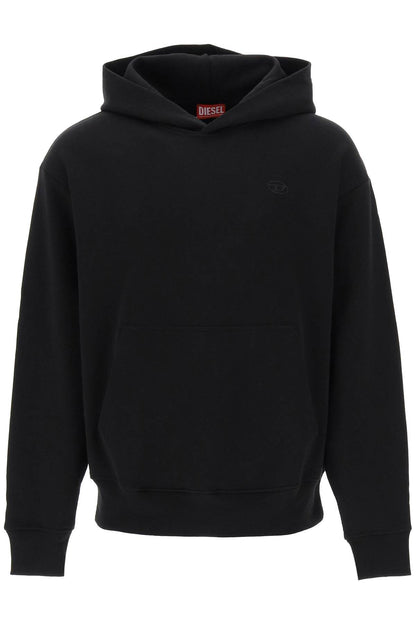 Diesel Diesel logo embroidered hoodie