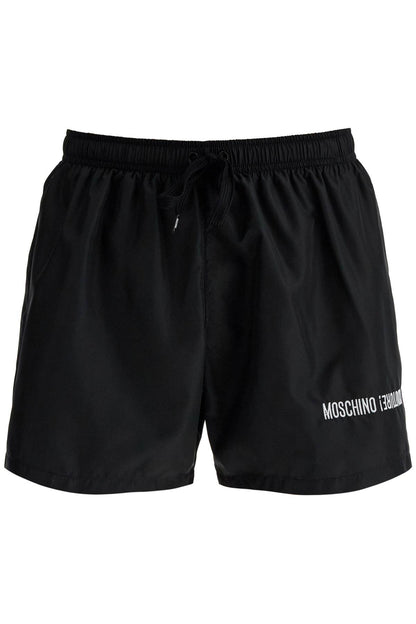 Moschino Moschino embroidered sea boxer shorts