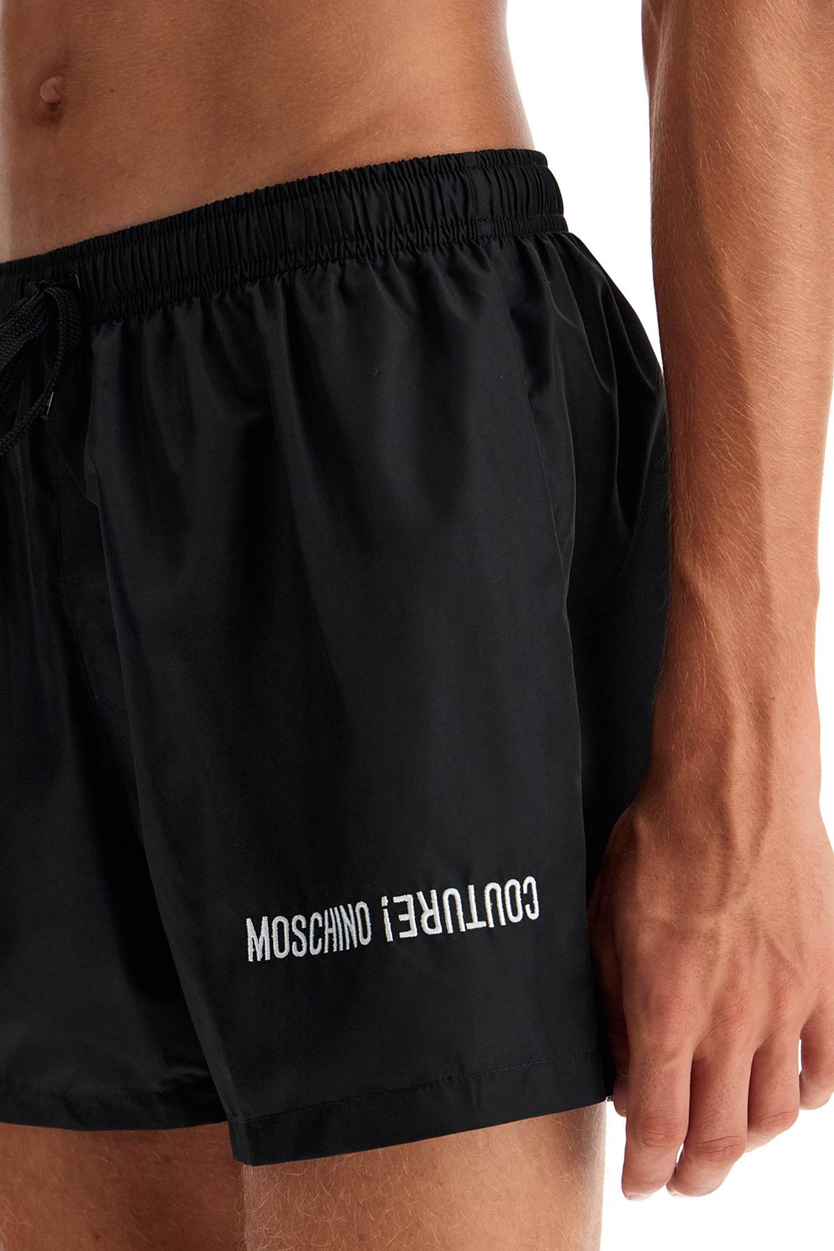 Moschino Moschino embroidered sea boxer shorts