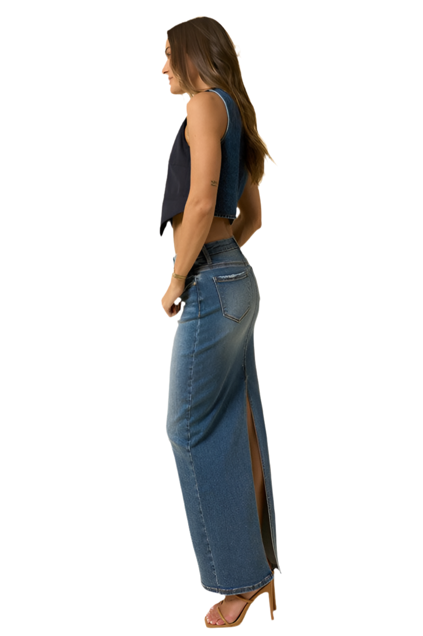 SUPER LONG MAXI SKIRT