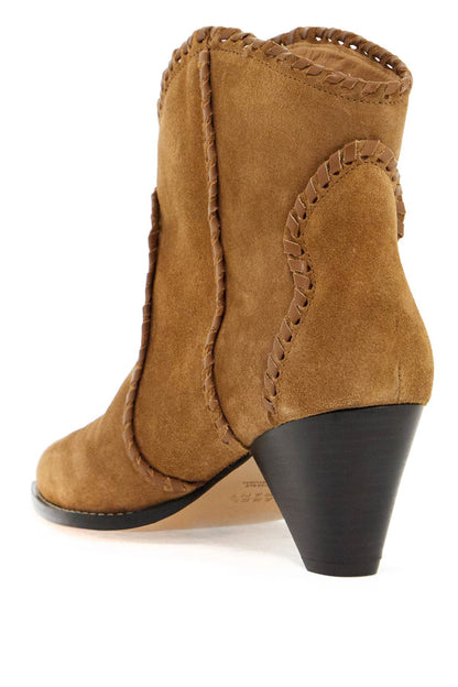 Isabel Marant Isabel Marant darizo suede leather ankle boots